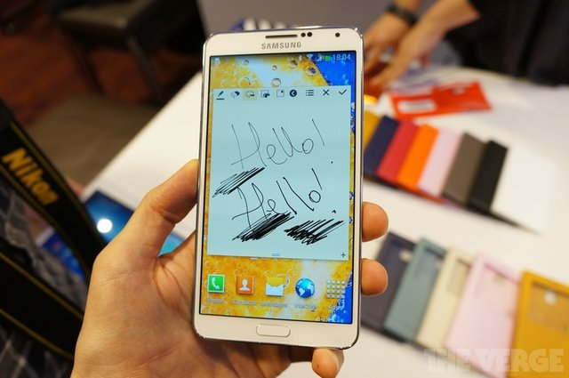 三星發布含NFC功能Galaxy Note 3