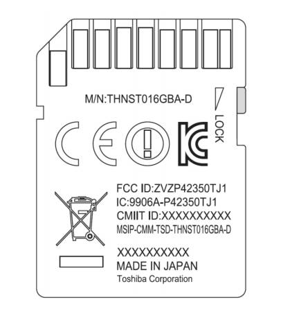 東芝黑科技SD卡高速近距離傳輸數據（視頻）